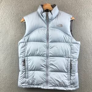 The North Face Puffer Vest Girl L 700 Fill Goose Down Full Zip Outdoor